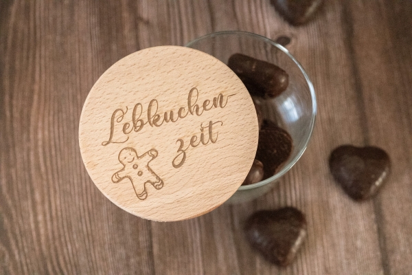 Vorratsglas Lebkuchenzeit